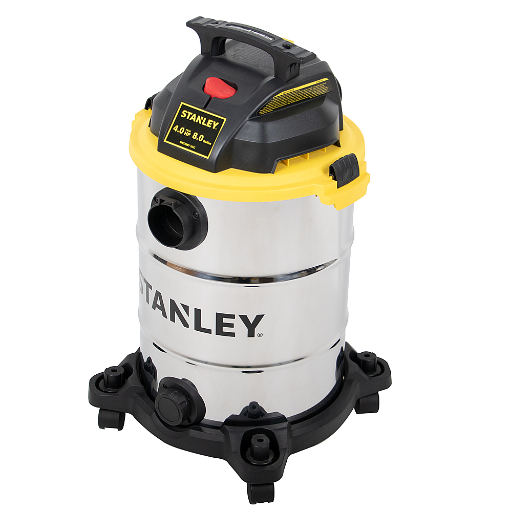 8-Gallon Stanley Wet/Dry Vacuum (Stainless) $55