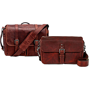 Ona Brixton Messenger/Laptop Bag (Root Beer Leather) @B&H $299