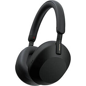 Sony WH-1000XM5 Noise-Canceling Wireless Over-Ear Headphones (Black) $238