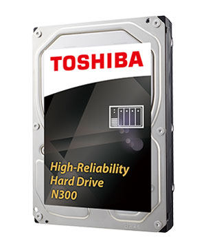 4TB Toshiba N300 7200RPM NAS Hard Drive $119 w/emailed code