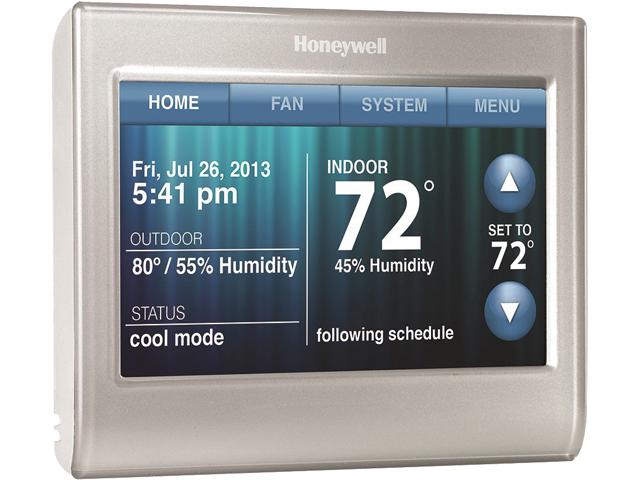 Honeywell RTH9580WF Wi-Fi Smart Thermostat w/ Customizable Color Touchscreen $120AR
