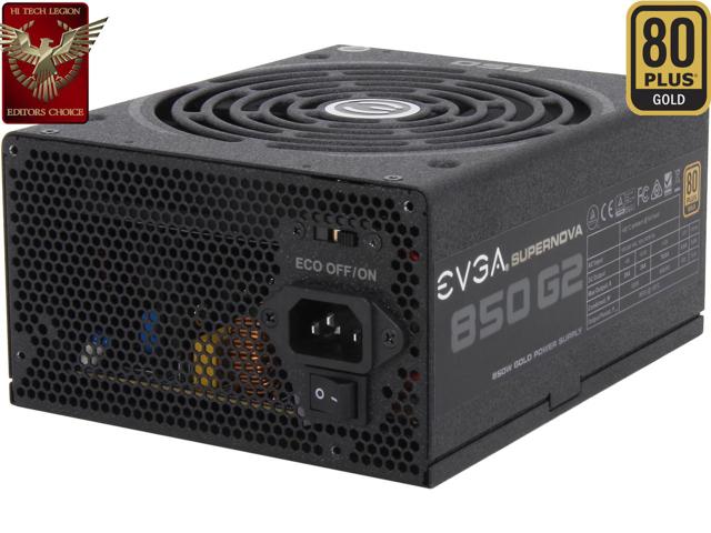 850W EVGA SuperNOVA 850 G2 80+ Gold Modular Power Supply $90AR