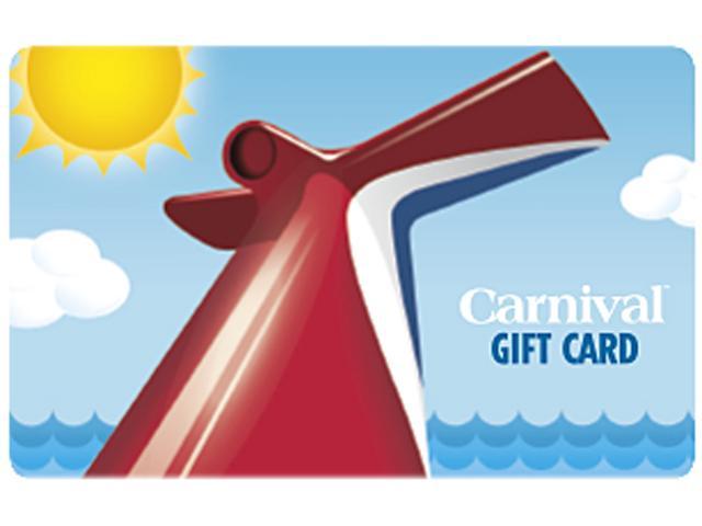 Carnival Cruise $ 200 Gift Card (Email Delivery) $185 AC @Newegg