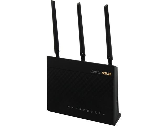 Asus RT-AC68U AC1900 Wi-Fi Dual-band 3x3 Gigabit Wireless Router *RFB* $55 @Newegg