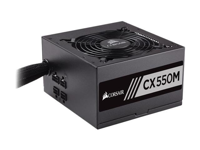 CORSAIR CX550M 550W 80 PLUS BRONZE Semi-Modular Power Supply @Newegg $44.99