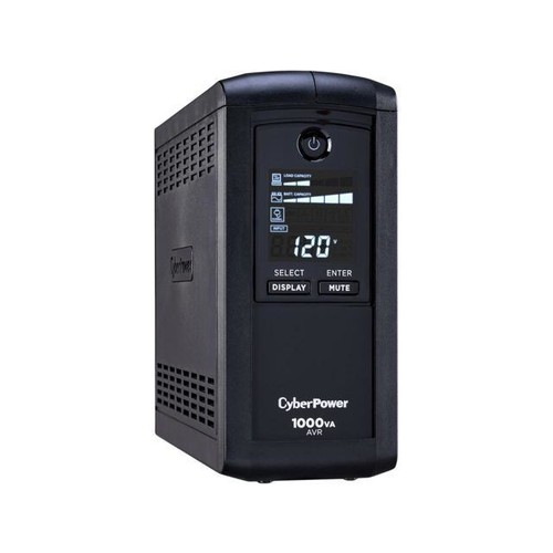 CyberPower Intelligent LCD 1000VA 600W AVR Mini UPS @Newegg $80
