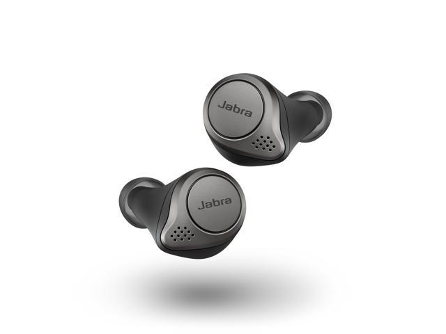 Jabra Elite 75t Titanium True Wireless Earbuds w/Voice Assistant, Black *RFB* @Newegg $100