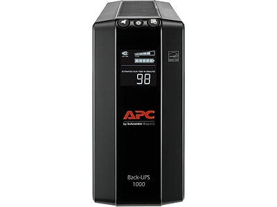 APC Back-UPS Pro 1000 VA UPS, 8-Outlets, Black (BX1000M-LM60) @Staples $90 or less