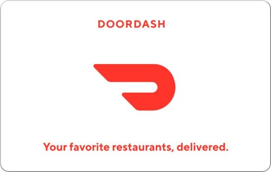 DoorDash - $100 Gift Code (Digital Delivery) [Digital] @BestBuy $90