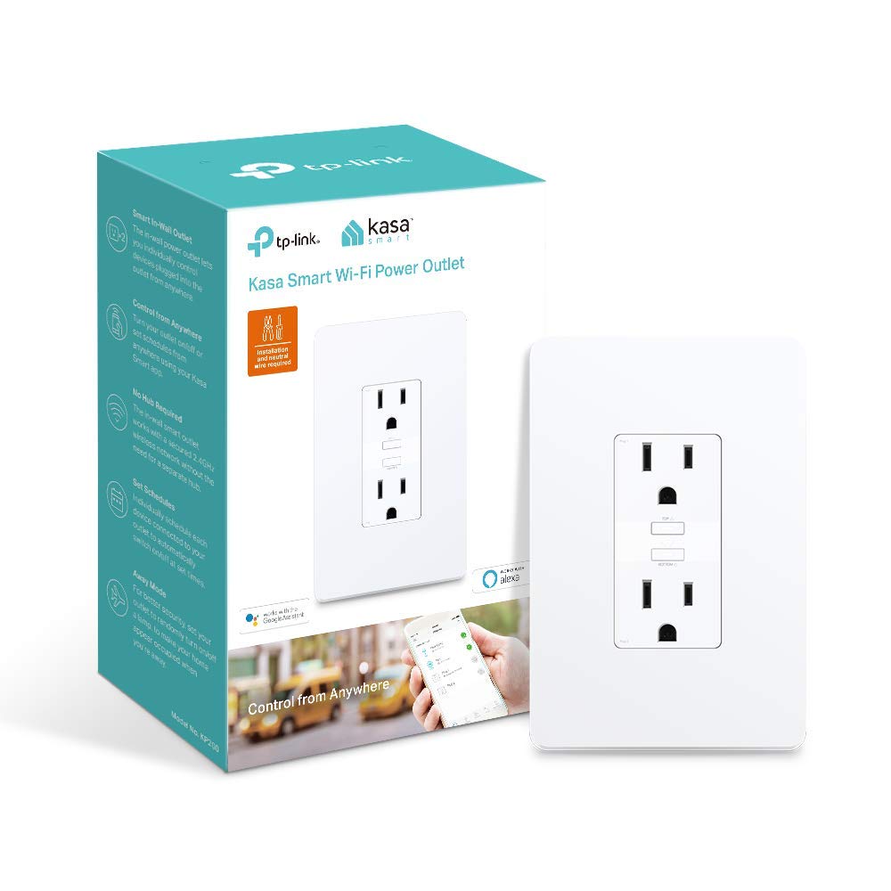 Tp Link Kasa Smart Plug In Wall Smart Home Wifi Outlet Amazon 23