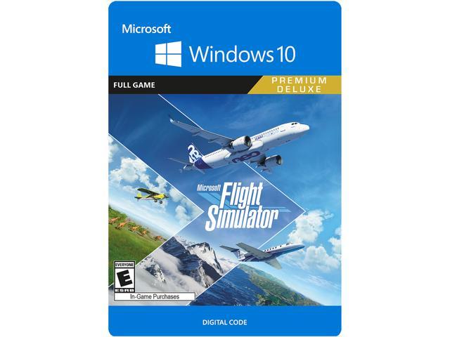 Microsoft Flight Simulator: Premium Deluxe Edition Windows 10 [Digital Code] @Newegg $110