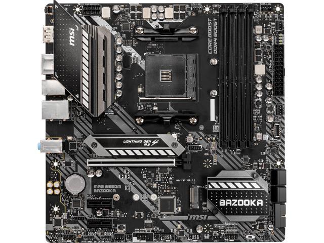 MSI MAG B550M BAZOOKA AM4 mATX Motherboard @Newegg $115