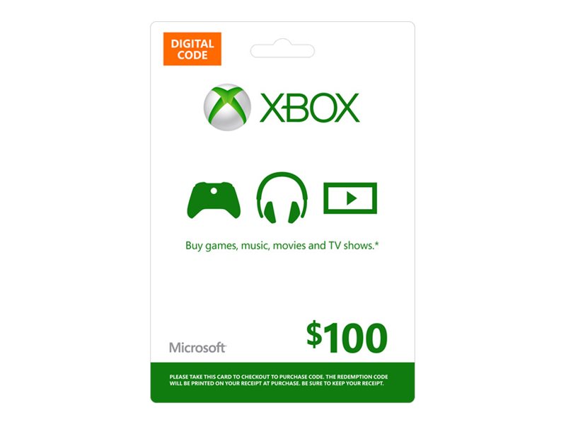 Xbox Gift Card 100 Us Email Delivery Newegg 90 - 1 700 robux for xbox one digital code newegg com