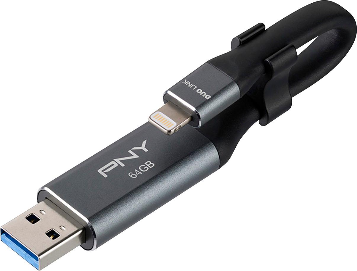 PNY OTG 64GB Apple Lightning Flash Drive @BestBuy $25
