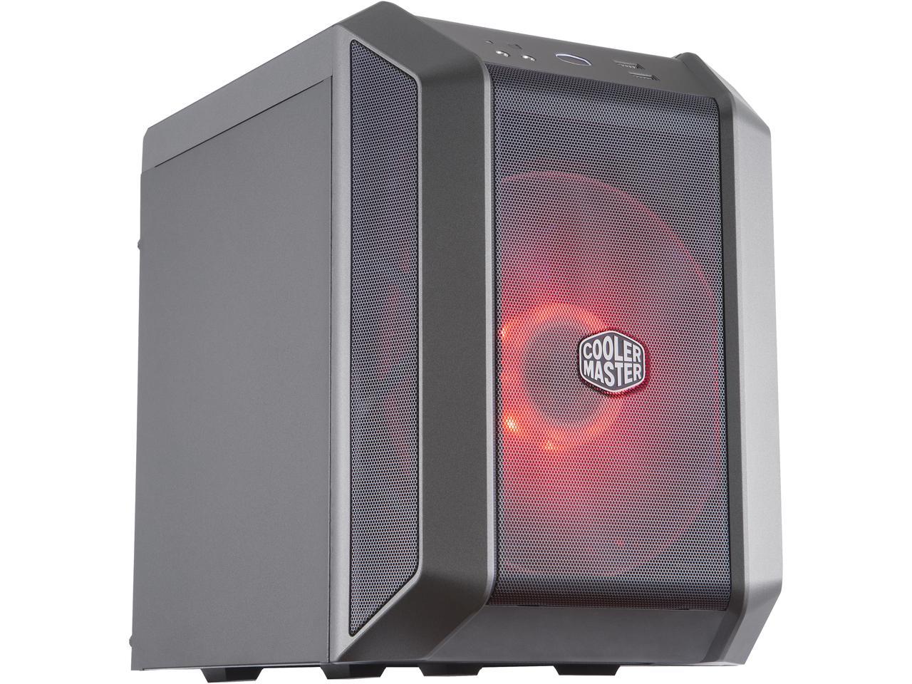 Cooler Master MasterCase H100 Mini-ITX Case w/ 200mm RGB Fan, Mesh Front Panel, Built-In Handle $64.99 @Newegg (AR) $50