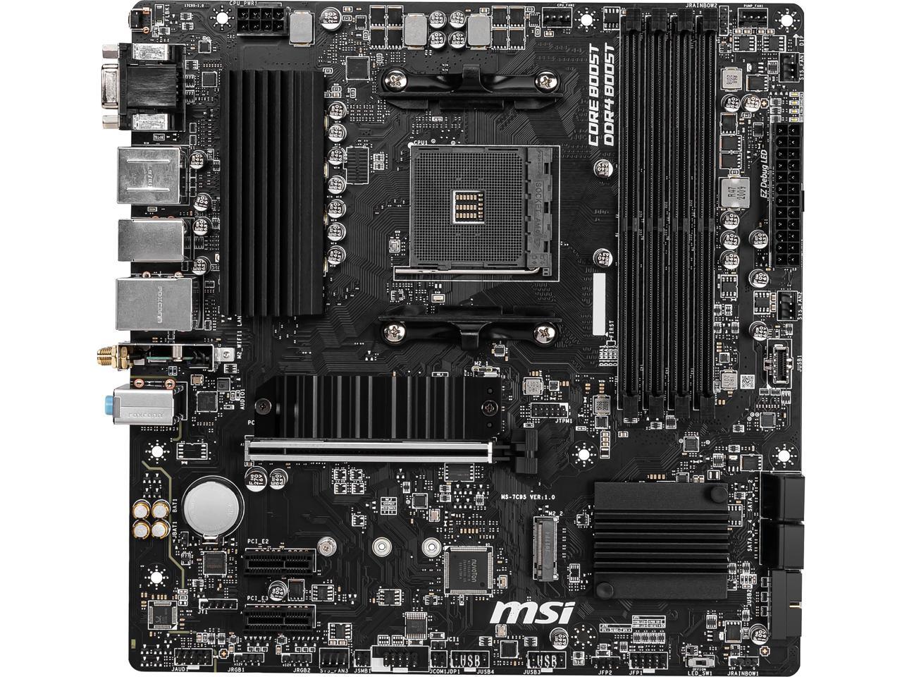 MSI PRO B550M PRO-VDH WIFI AM4 MATX Motherboard @Newegg $100
