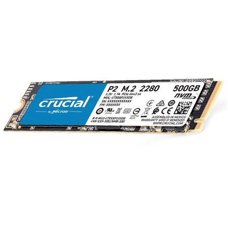 500GB Crucial P2 NVMe SSD @Adorama  (10TB Seagate Expansion Desktop HDD / $165) $48
