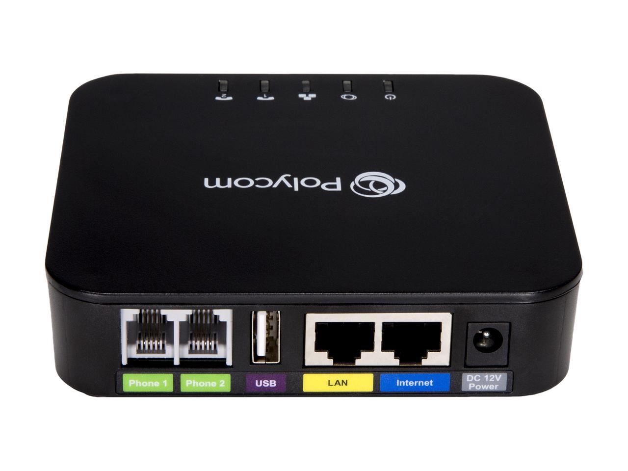 PolyCom OBi202 2-Port VoIP Phone Adapter with Google Voice and Fax Support @Newegg $60