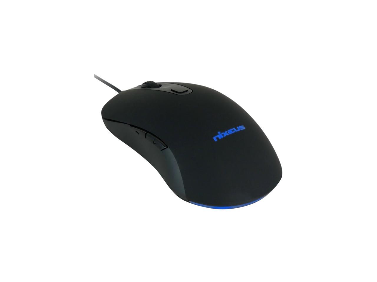 Nixeus REVEL REV-BK16 Black Wired Optical Gaming Mouse, 12000DPI @Newegg $10