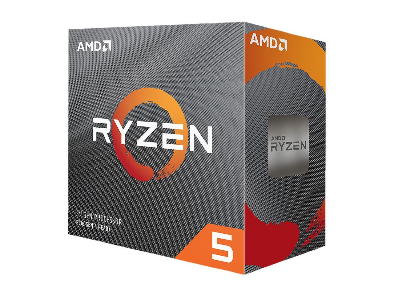 AMD Ryzen 5 3600 6-Core, 12-Thread 4.2 GHz AM4 Processor $195