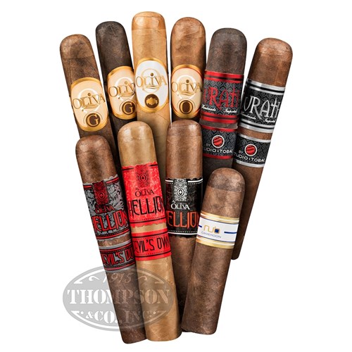 Oliva All Star Cigar Sampler Sale + Free shipping $19.99 at Thompson Cigar