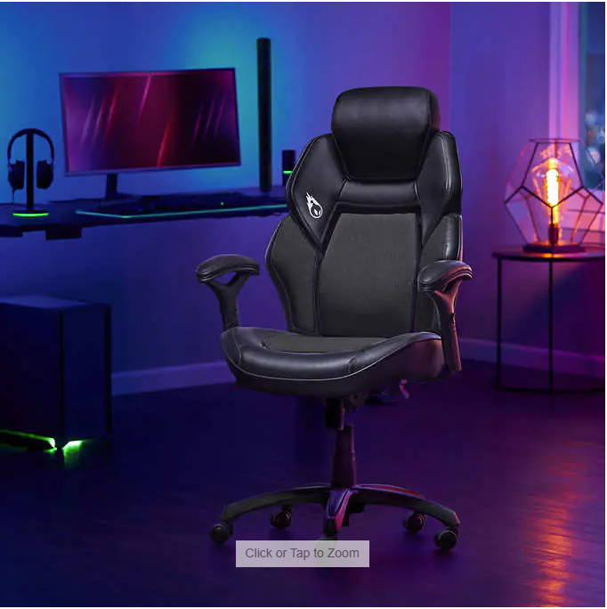 DPS Gaming 3D Insight Office Chair with Adjustable Headrest $139
