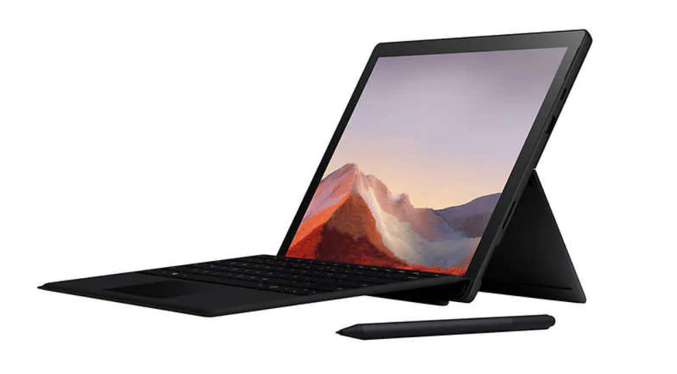 ew Microsoft Surface Pro 7 Bundle - 10th Gen Intel Core i5 - 2736 x 1824 Display - Windows 10 - Black $999