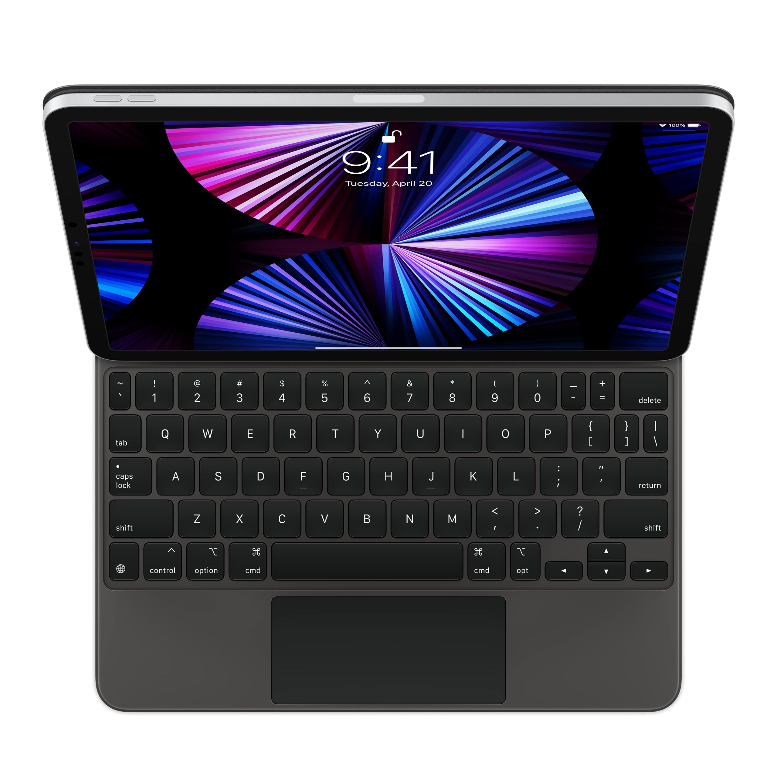 Apple Magic Keyboard: iPad Keyboard case for iPad Pro 11-inch (1st, 2nd, 3rd, 4th Generation) and iPad Air (4th, 5th Generation), Great Typing Experience, Built-in trackp - $250
