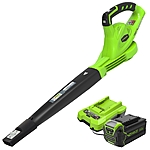 Greenworks G-Max 40V Cordless Leaf Blower  - $82.49