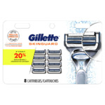 Select Walgreens Stores: 8-Count Gillette SkinGuard Men's Razor Blades Free &amp; More + Free Store Pickup Orders $10+