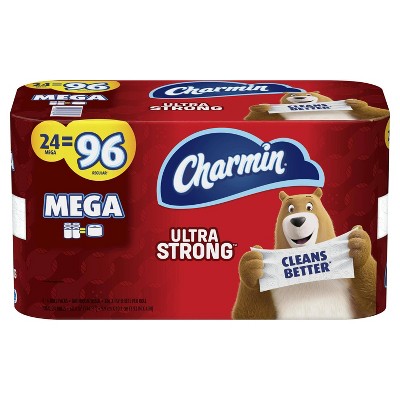 Charmin Ultra Strong Toilet Paper - Mega Rolls $23.82
