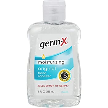 Germ-x Hand Sanitizer, 8 Fl Ounce (Pack Of 12), 96 Fl Ounce - flavor may vary ( Original / fresh citrus ) $30.66