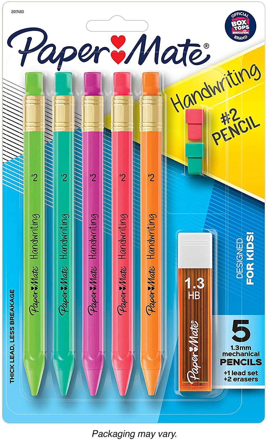 Paper Mate Handwriting Triangular Mechanical Pencil Set With Lead