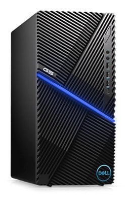 Dell G5 Gaming Desktop: Intel Core i5-10400F, 8GB DDR4, 256GB NVMe, 1TB 7200RPM HDD, AMD RX 5300 3GB, 360W Power Supply - $549.99 + Free Shipping