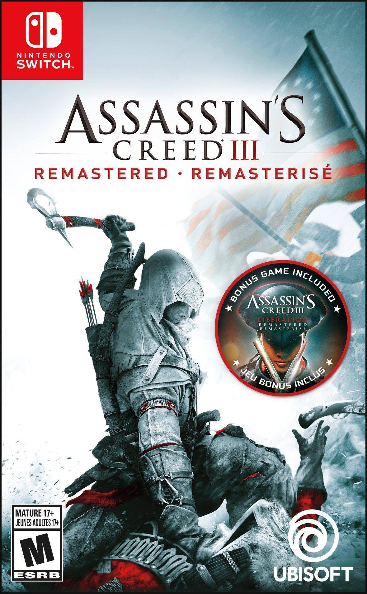 Assassin's Creed III Remastered (Nintendo Switch) $17.93 @ GameStop