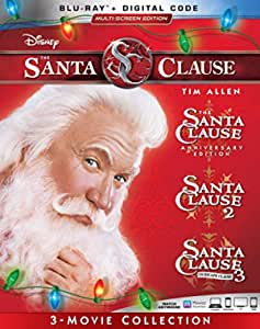 The Santa Clause 3-Movie Collection (Blu-ray + Digital) $12 - Amazon
