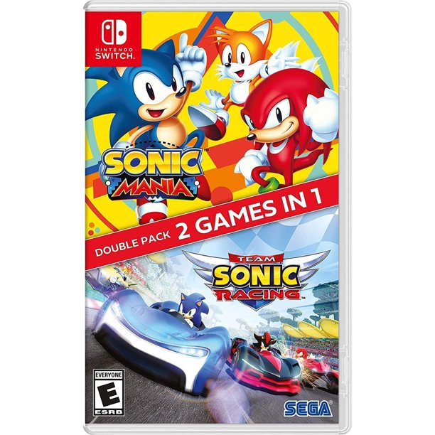 Sonic Mania + Team Sonic Racing Double Pack (Nintendo Switch) $20 @ Walmart