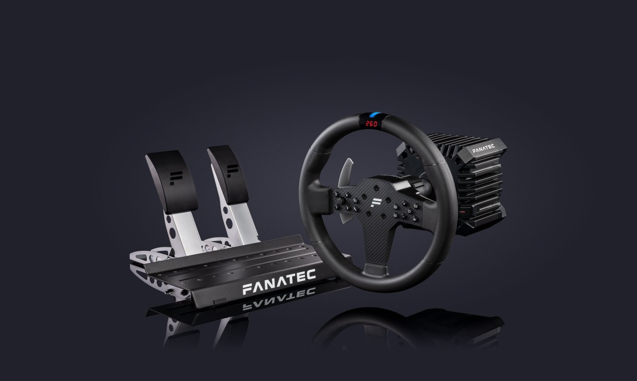 Fanatec CSL Direct-Drive Video Game Racing Wheel, Pedals & Motor Bundle  (PC/Xbox)