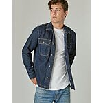 Lucky Brand: 50% Off Outerwear Sale: Men's Denim Utility Jacket $59.50 &amp; More + Free S/H
