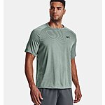Under Armour: Men's UA Tech 2.0 Textured Short Sleeve T-Shirt $9.75 &amp; More + Free S&amp;H
