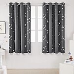 2-Pk Deconovo Long Designer Series Thermal Insulated Blackout Curtains (Various) from $9