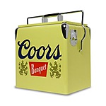 Coors Banquet 14-Quartt ‎Stainless Steel Retro Ice Chest Portable Cooler $41.25 + Free Shipping
