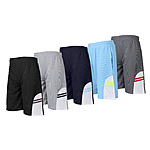 5-Pack Men's or Women's Moisture Wicking Performance Mesh Shorts (various colors) $20 + Free S/H w/ Amazon Prime