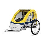 Schwinn Joyrider 2-Seat Echo Child Bike Trailer $80 + Free S/H for Prime Members