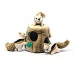 4-Piece Outward Hound Hide-A-Squirrel Plush Toy for Dogs (Large) $7.50