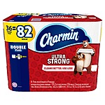 108-Ct Charmin Double Plus Roll Toilet Paper (Ultra Strong) $40.50 &amp; More + Free S&amp;H