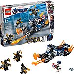 LEGO Sale: 167-Piece Marvel's Captain America Outriders Attack Set $9.60 &amp; More + Free Store Pickup