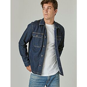 Mens denim utility jacket store