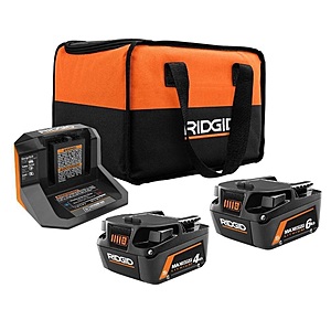 Ridgid 5 store amp battery