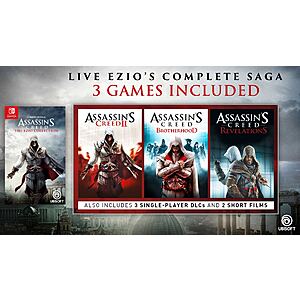 Assassin's Creed Anniversary 'Mega Bundle' Includes Six Games, Out Now On  Switch